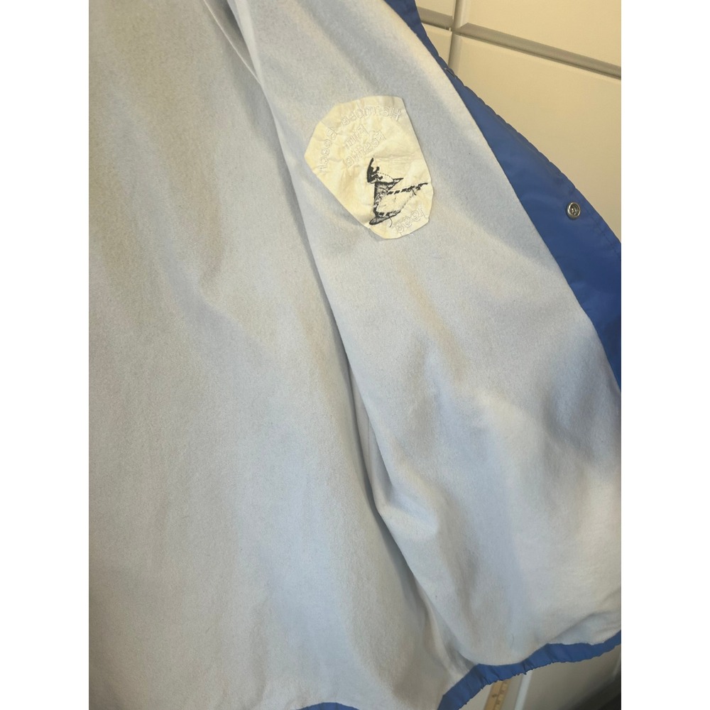 Vintage Auburn Sportswear 1998 Hermosa Beach Film Festival Coaches Jacket Blue L - Picture 9 of 12